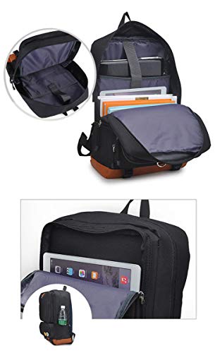 WANHONGYUE Inazuma Eleven Juego Bolsos Mochila para Portátil Bolsa para la Escuela Estudiantes Backpack Negro /4