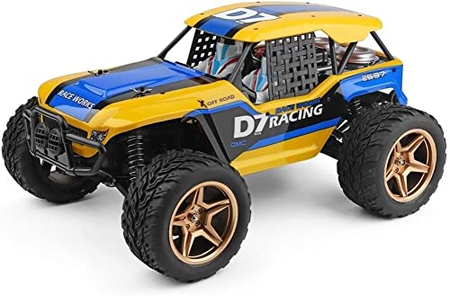 WANIYA1 Tracción en las cuatro ruedas Rc Desierto del coche Control remoto fuera de carretera Coche Todos los terrenos Rc Monster Truck Sports Race Stimbating Coche al aire libre Drifting RC Desert Bu