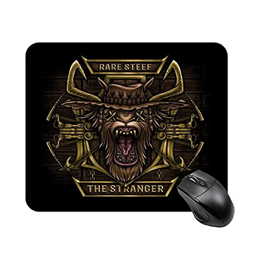 Wanted Dead Or Alive Oddworld Strangers Wrath Alfombrilla antideslizante de alta velocidad para juegos, alfombrilla de ratón con base de goma cuadrada para oficina, alfombrilla de escritorio pequeña p