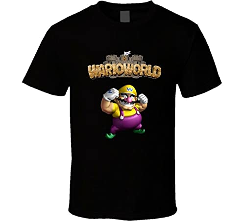 Warioworld Super Mario Wario Video Game T Shirt
