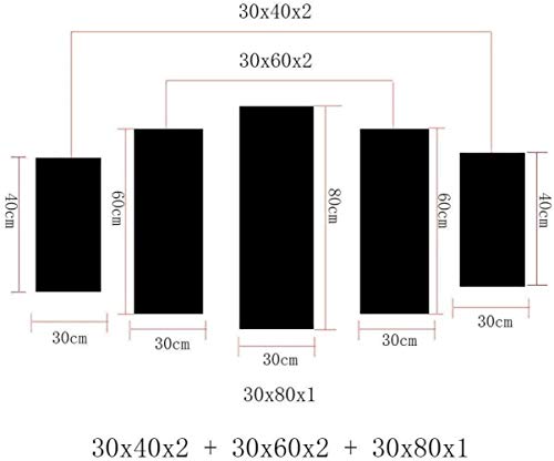 Warmberl - Póster de lienzo enmarcado de 5 piezas de Far Cry New Dawn Game Poster HD Video Game Póster de arte en lienzo para decoración de pared del hogar