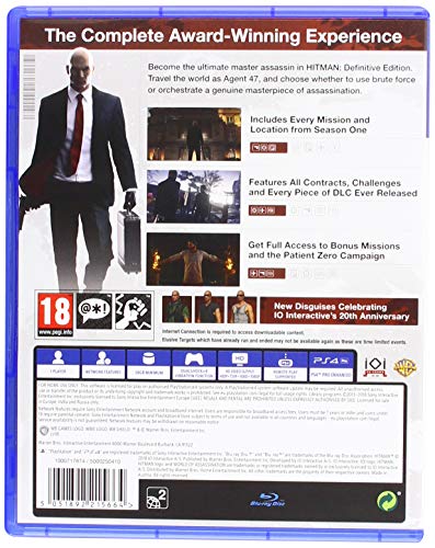 Warner Brothers - Hitman: Definitive Edition /PS4 (1 Games)