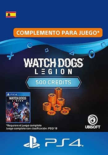 Watch Dogs : Legion 500 Créditos | Código de descarga PS4 - Cuenta española