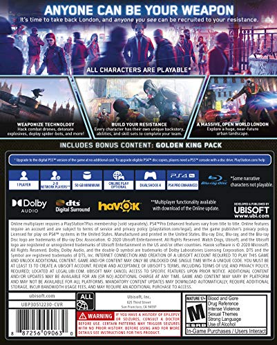 Watch Dogs Legion for PlayStation 4 Limited Edition [USA]