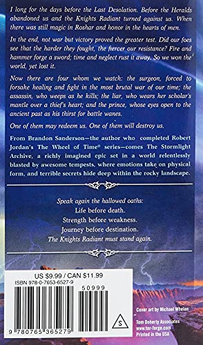 Way of Kings 01: Book One of the Stormlight Archive