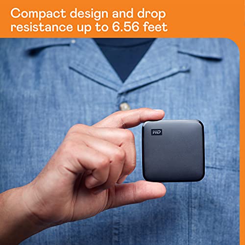 WD Elements SE 1 TB Portátil SSD, velocidades de lectura de hasta 400 MB/s