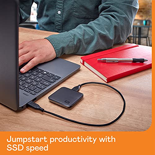WD Elements SE 1 TB Portátil SSD, velocidades de lectura de hasta 400 MB/s