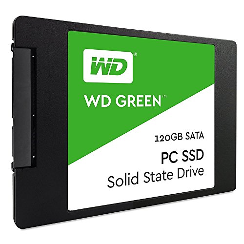 WD Green PC SSD - Disco Duro sólido de 120 GB (Serial ATA III, SLC, 2.5", FCC, UL, TUV, KC, BSMI, VCCI)