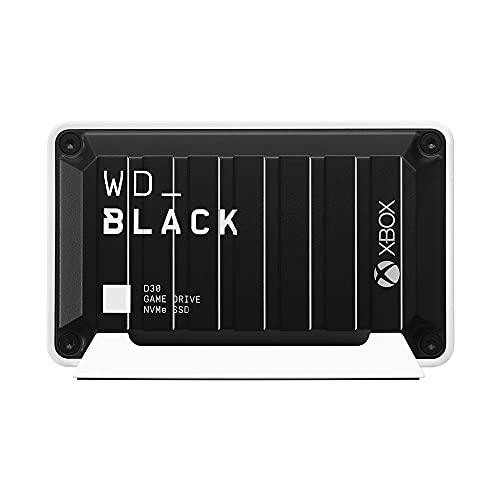 WD_BLACK D30 de 500 GB Game Drive SSD: velocidad y almacenamiento, compatible con la serie X|S de Xbox y PlayStation 5