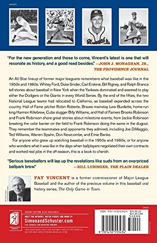 We Would Have Played for Nothing: Baseball Stars of the 1950s and 1960s Talk about the Game They Loved: 02 (The Baseball Oral History Project)