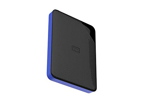 Western Digital Gaming Drive - Disco duro externo portátil para PlayStation 4 de 4 TB, color negro