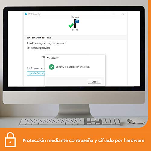 Western Digital My Book Disco Duro Externo de Sobremesa de 4 TB ,3.5", USB 3.0, Negro