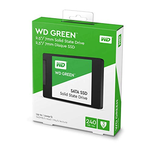 Western Digital WD Green - Internal SSD 2.5" SATA, 240 GB - WDS240G2G0A