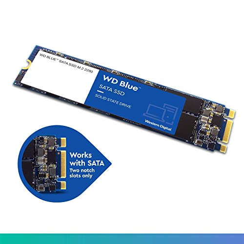 Western Digital WDS100T2B0B WD Blue 1TB 3D NAND Internal SSD M.2 SATA