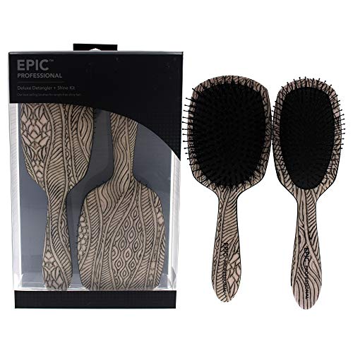 Wet Brush Pro Epic Deluxe - Juego de 2 brochas para el pelo