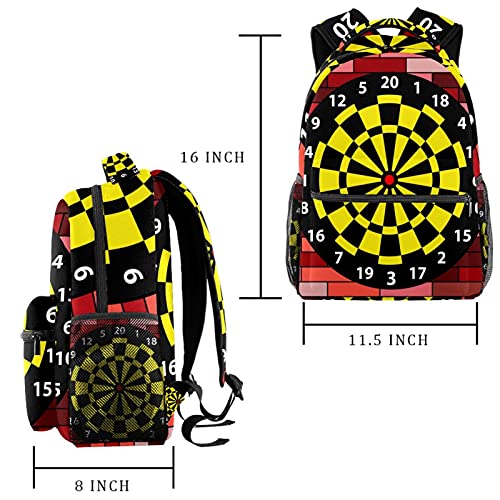 Wetia Mochila Dardos de juego Mochilas escolares para niños niñas 29.4x20x40cm