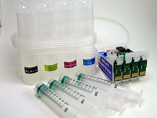 WF7710-15-20 Sistema Completo de CISS con Chip ARC para impresoras del Tipo epson WF-7710/15 y 20