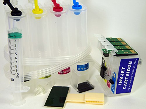 WF7710-15-20 Sistema Completo de CISS con Chip ARC para impresoras del Tipo epson WF-7710/15 y 20