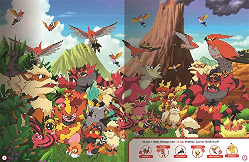 Where's Pikachu? A Search and Find Book: Official Pokémon