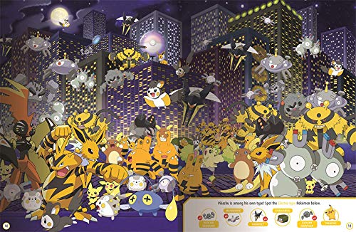 Where's Pikachu? A Search and Find Book: Official Pokémon