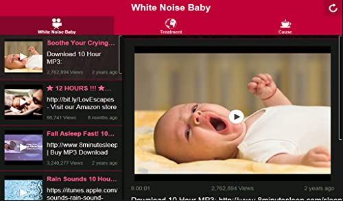 White Noise Baby App - Causes and Treatments For White Noise!