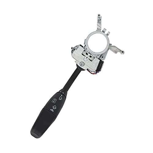 White skin Indicador de la Columna de dirección de 1 PC Wiper Stalk Switch Fit for Benz W203 S203 0005452310 LX0F (Color : Black)