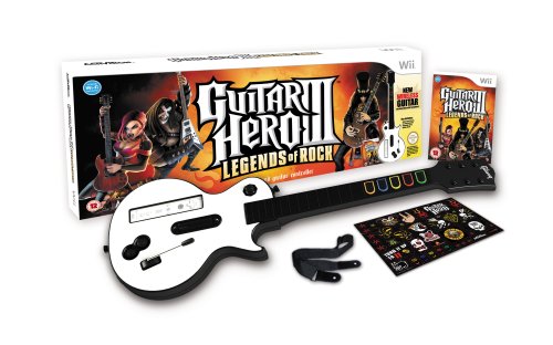 Wii - Guitar Hero 3: Legends of Rock + Les Paul Gitarre