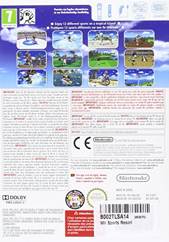 Wii Sports Resort ohne Wii Motion Plus [Importación Francesa]