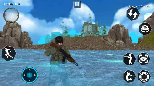 Wild Apes Rampage- Ancient Dead Town Apes Shooting Games