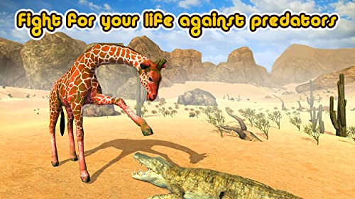 Wild Giraffe Survival Simulator 3D