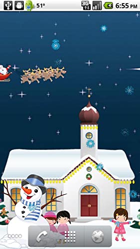 Winter Village Live Wallpaper