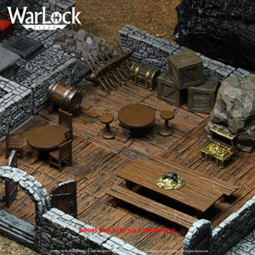 WizKids Warlock Dungeon Tiles: Dungeon Dressings