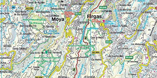 WKE 5 Gran Canaria 1.50.000: wandelkaarten 1:50 000