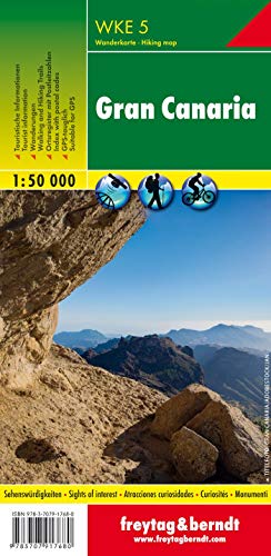 WKE 5 Gran Canaria 1.50.000: wandelkaarten 1:50 000