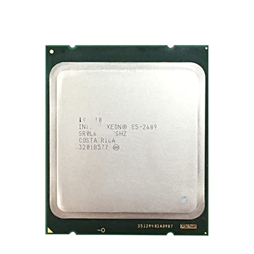 WMUIN UPC procesador E5 2689 LGA 2011 115W 2.6G Hz 8 Core 16 Hilos UPC Procesador de Escritorio Ocho Core E5-2689 Probado 100% Trabajando Hardware de la computadora