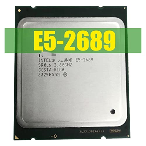 WMUIN UPC procesador E5 2689 LGA 2011 2.6g Hz 8 Core 16 Hilos UPC Procesador E5-2689 Mejor Match X79 Hardware de la computadora