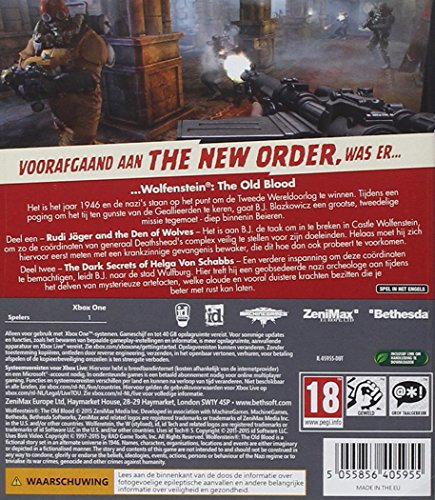 Wolfenstein- The Old Blood Xbox One [Importación Francesa]