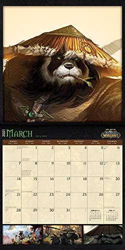 World of Warcraft 2021 Calendar