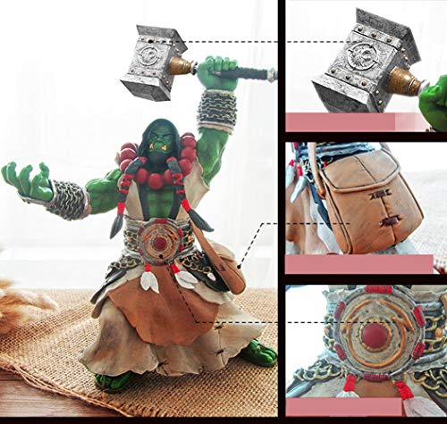 World Of Warcraft Thrall Figura De Acción De La Estatua De 20 Cm Modelo Thrall Animado Recuerdo Caracteres Escultura Thrall