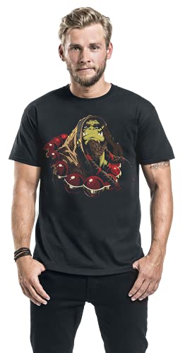 World of Warcraft Thrall - Son of Durotan Hombre Camiseta Negro XL, 100% algodón, Regular