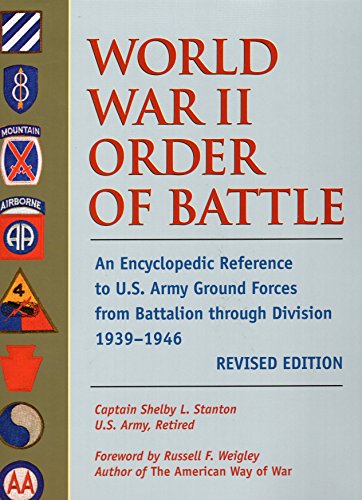 World War II Order of Battle: An Encyclopedia Reference to US Army Ground Forces from Battalion Through Division 1939-1946