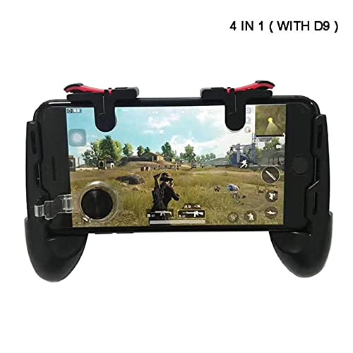 WQAZ Joystick de Juego D9 Game Mobile Gamepad Trigger Joystick Fire Button Controller Shooter Shooter Alta precisión y fácil de Usar.