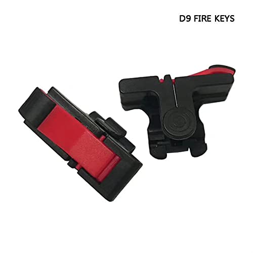 WQAZ Joystick de Juego D9 Game Mobile Gamepad Trigger Joystick Fire Button Controller Shooter Shooter Alta precisión y fácil de Usar.