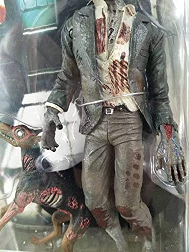 WSJYP Personaje Resident Evil, Tarjeta de Acción Zombie Dog Máscara Antigás, Muñeca de Acción Hank Muñeca de Acción,Hank