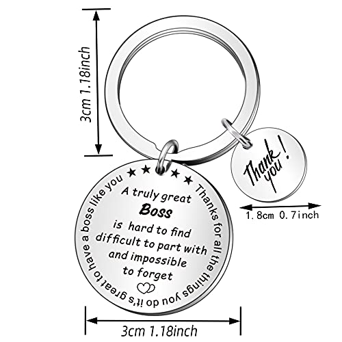 WTOPP Llavero con texto en inglés "Mentor Gift Apreciation", regalos de despedida" regalos de agradecimiento para orientación e inspiración, compañero de trabajo para regalos de oficina líderes