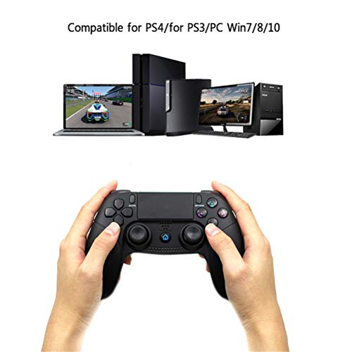 WUHUAROU Joystick inalámbrico Bluetooth para Controlador PS4 Apto para Consola Mando ps4 para Playstation Dualshock 4 Gamepad para Consola PS3 (Color : Orange)