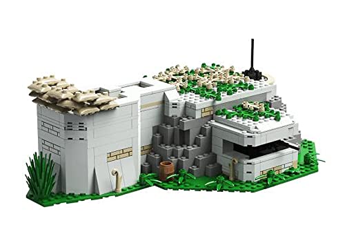 WW2 - Juego de construcción de bunker alemán (incluye minifiguras de soldados)