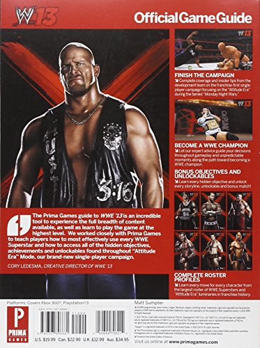 WWE 13: Prima's Official Game Guide