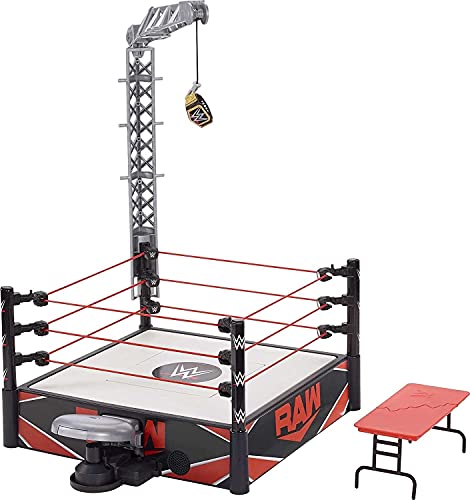 WWE Ring de Lucha Libre para Figuras, Color (Mattel GXV80)