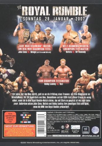 WWE - Royal Rumble 2007 (Limited Edition als Steelbook) [Alemania] [DVD]